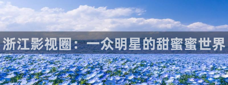 滚动的天空全部关卡：浙江影视圈：一众明星的甜蜜蜜世界